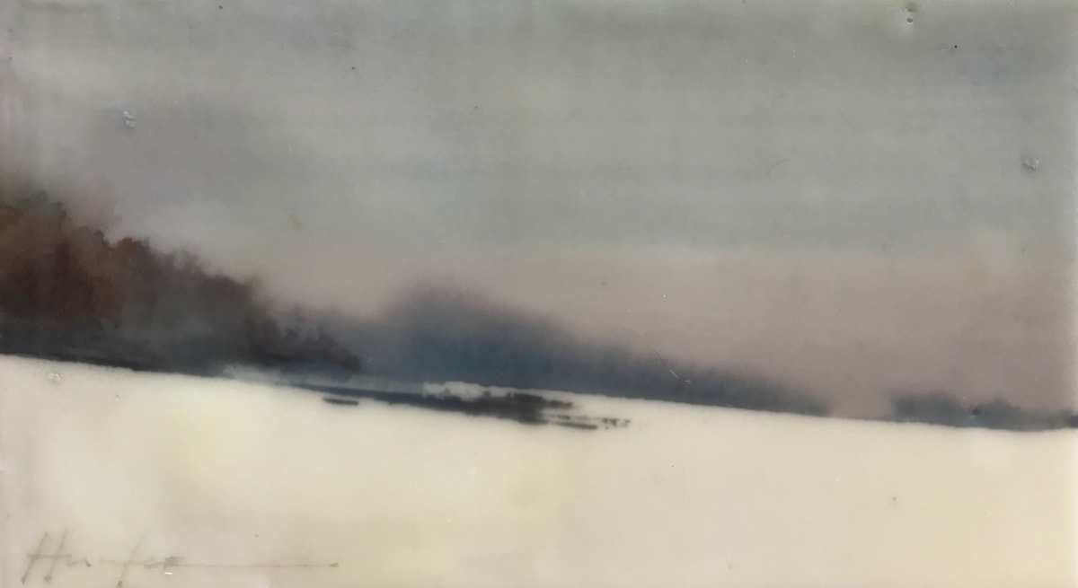 MARCH ENCAUSTIC III by Charlie Hunter 