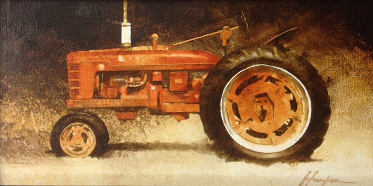 Farmall Red (Study) by Charlie Hunter 