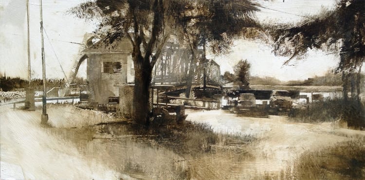 EASTON BRIDGE (VANISHING LANDSCAPE) by Charlie Hunter, Image 1.