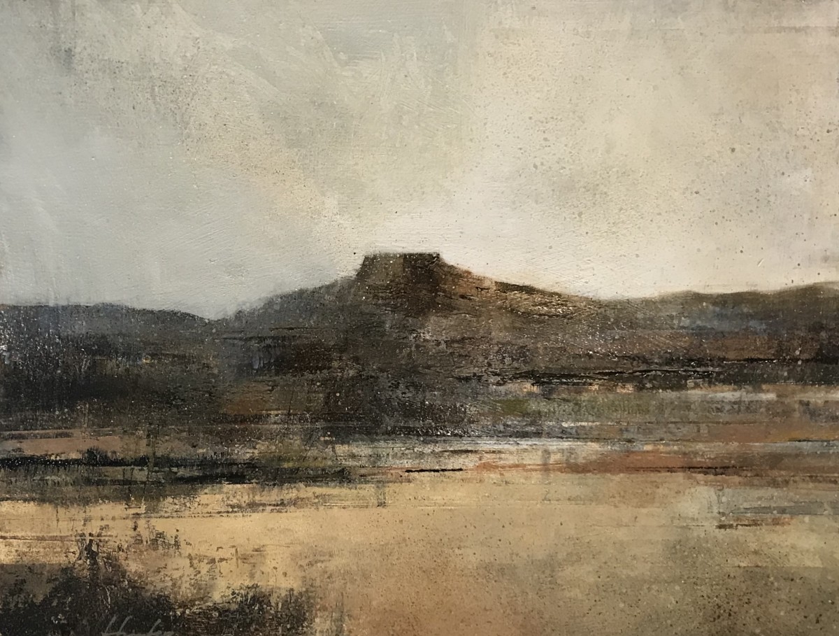 Pedernal from Ghost Ranch by Charlie Hunter 