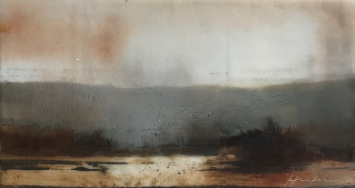 JANUARY ENCAUSTIC III by Charlie Hunter 