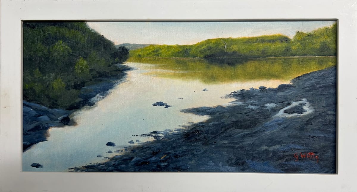 MORNING LIGHT, CONNECTICUT RIVER by Geoff Wittig by Charlie Hunter 
