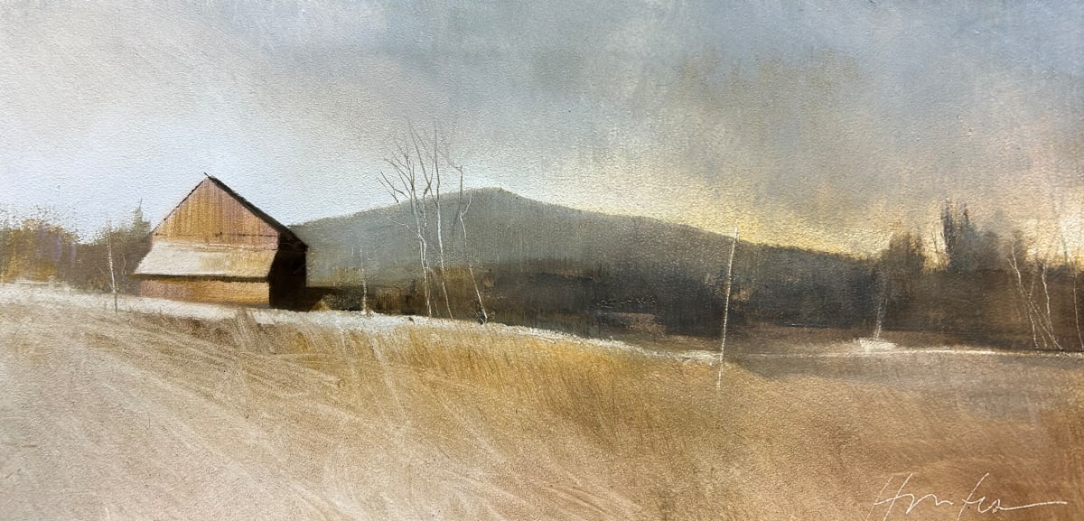 ASCUTNEY FROM KAMEL’S FARM by Charlie Hunter 