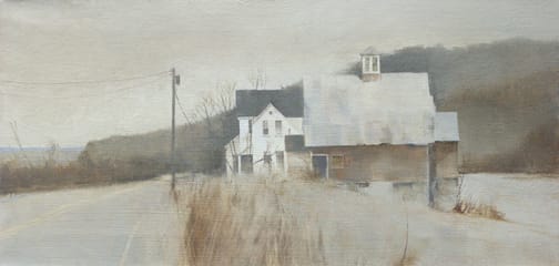 LATE AUTUMN FARM by Charlie Hunter 