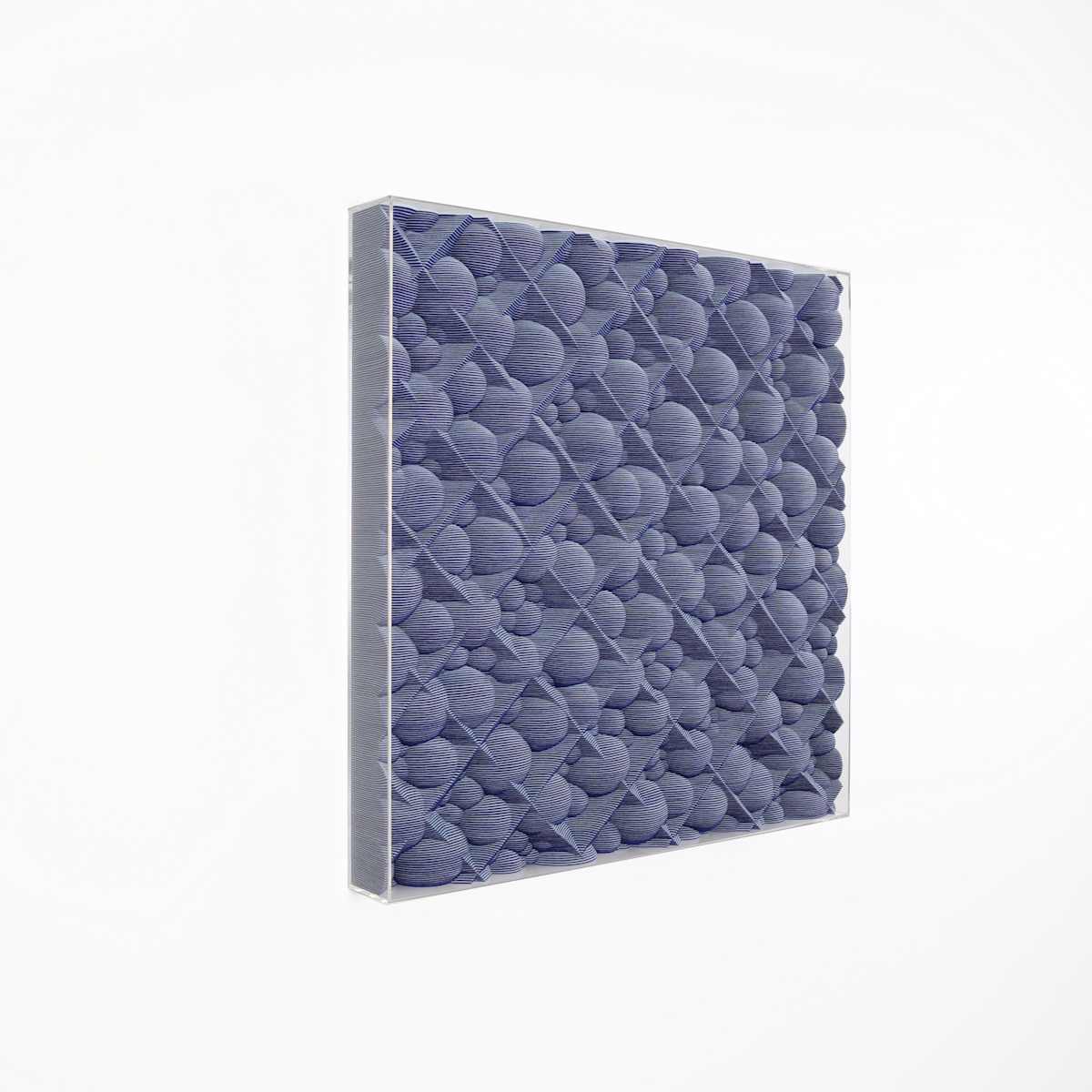 Five Bubbles Large Diamond Grid by R Justin Stewart, Image 2.