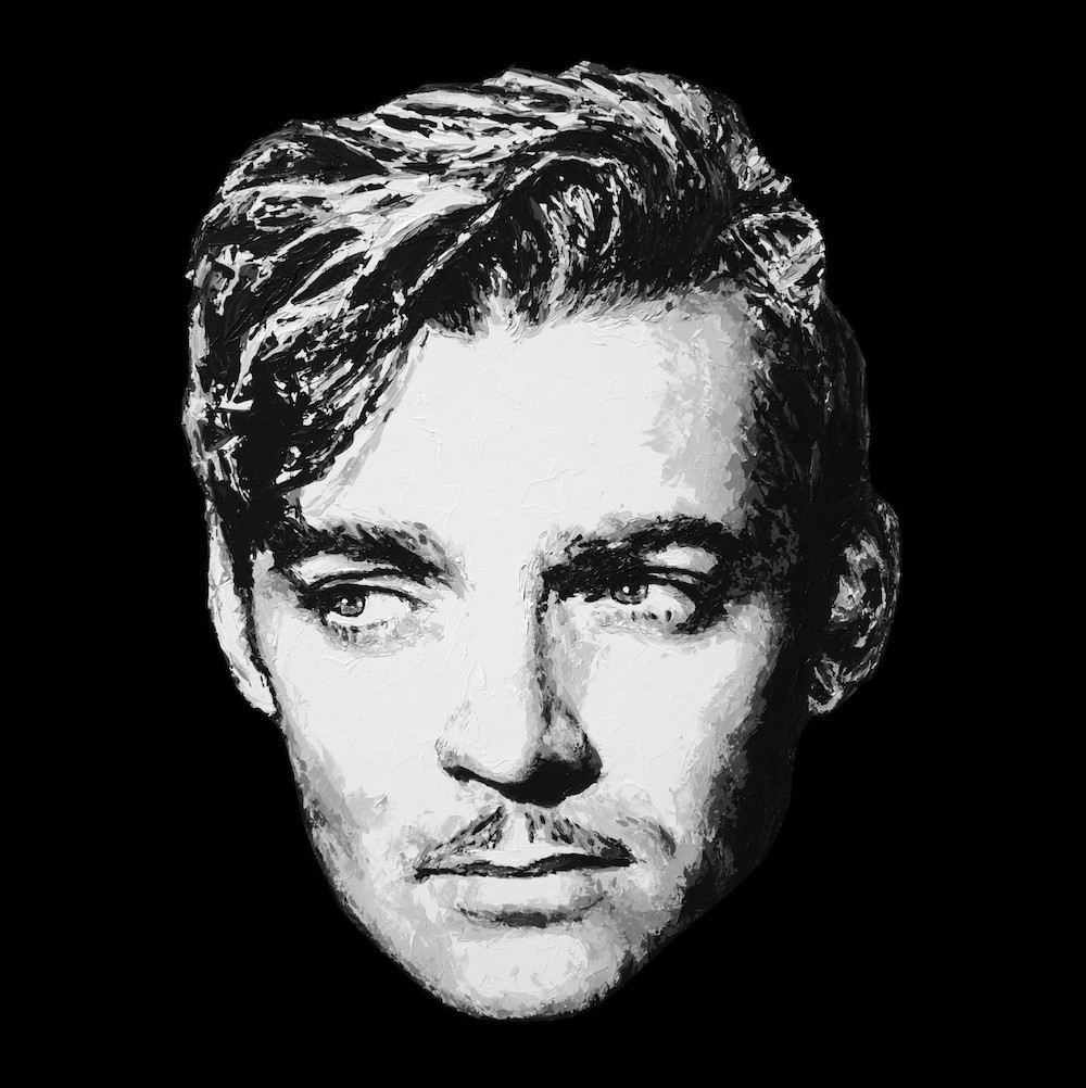 Clark Gable - Divos Plexi by Havi Schanz  