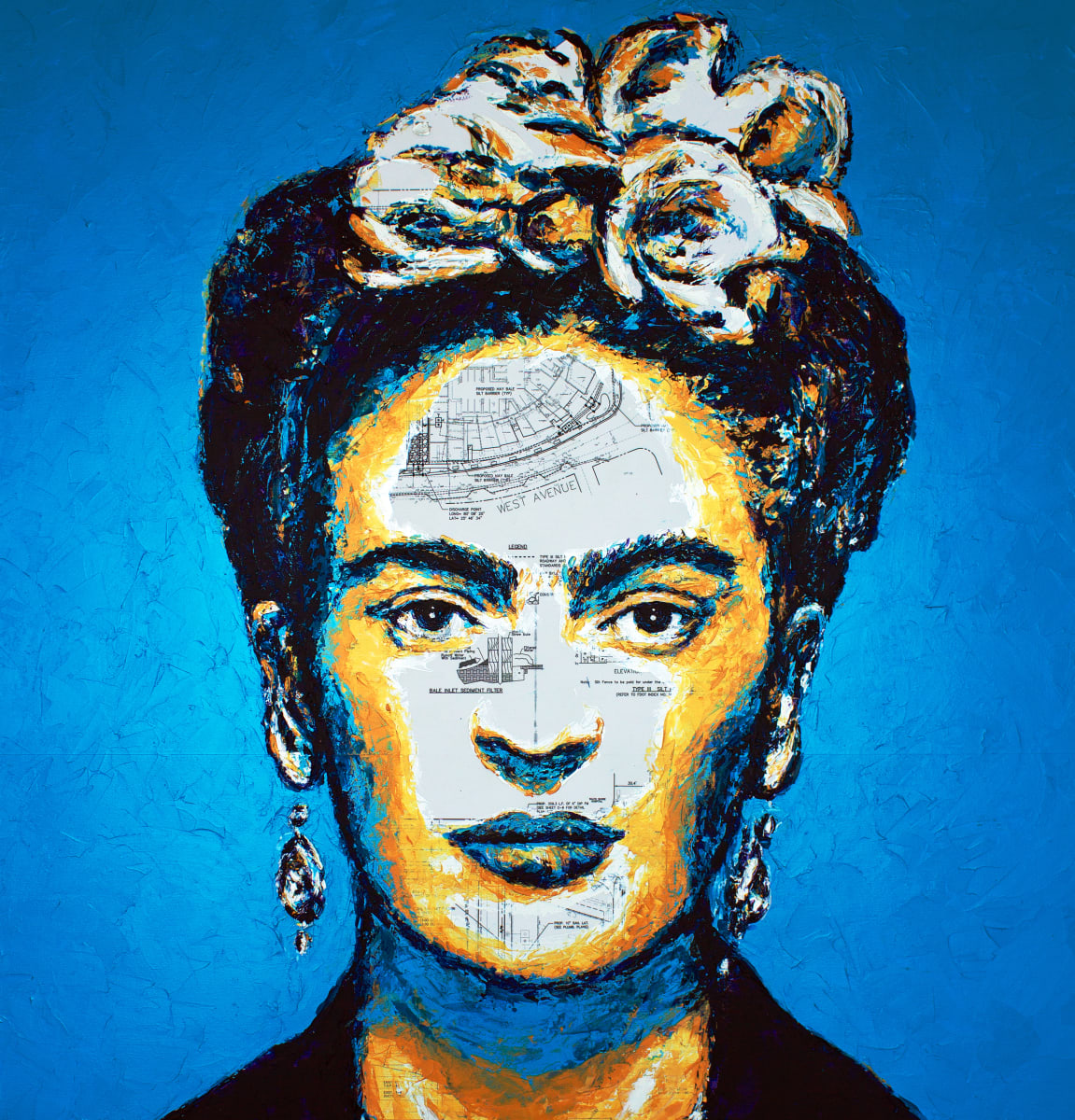 Frida Blue - PlexiGlass - Artist Proof by HaviArt  Image: Frida Blue - PlexiGlass - Artist Proof