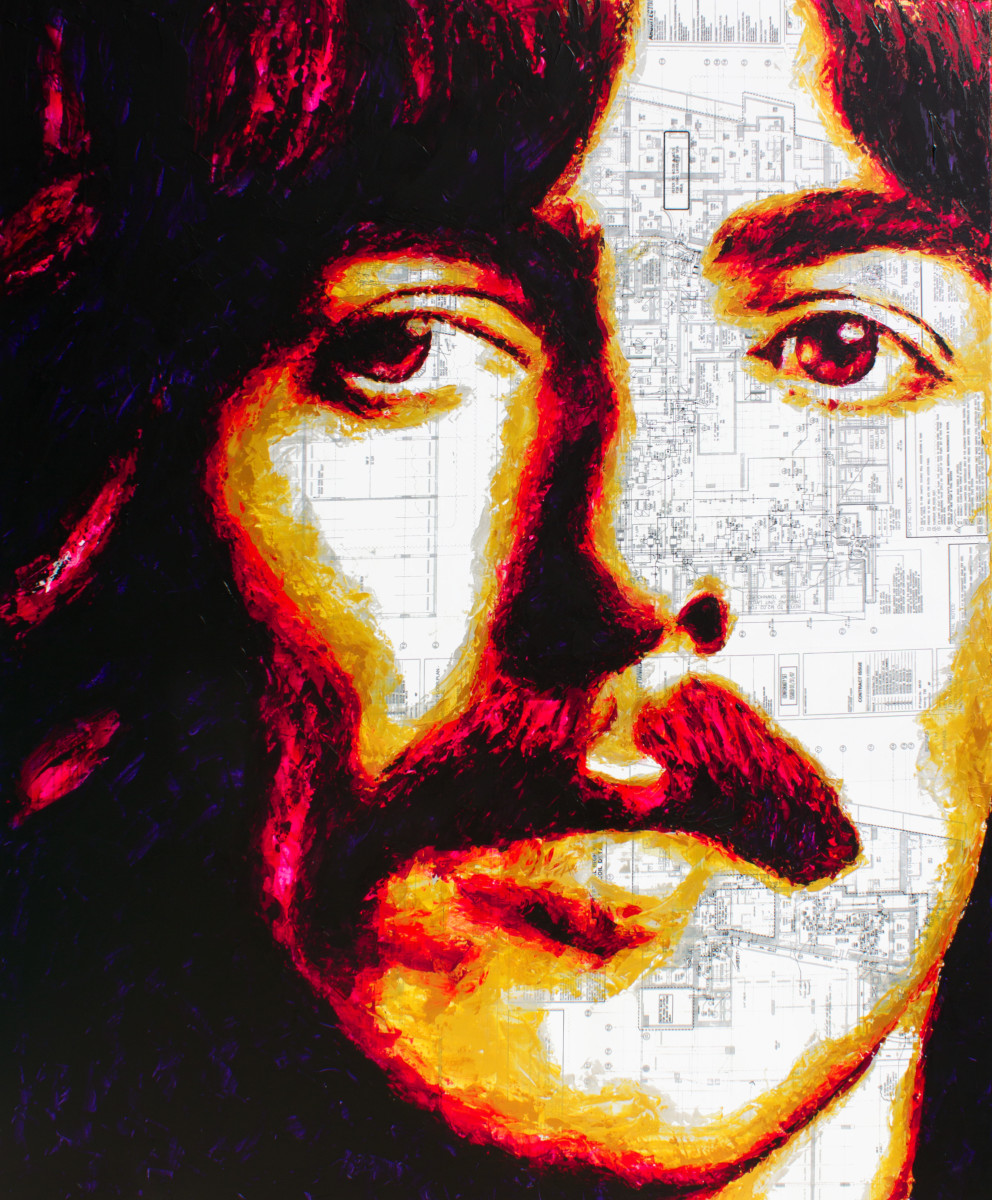 The Beatles - George Harrison by Havi Schanz 