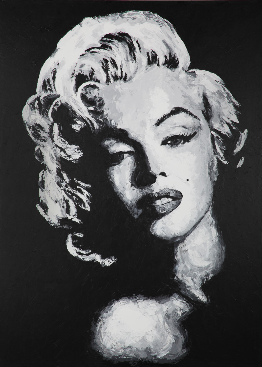 Marilyn BW by Havi Schanz  Image: Marilyn BW
