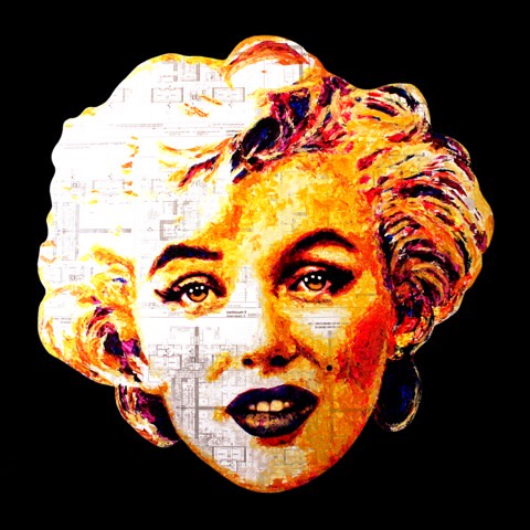 Marilyn Black by HaviSchanz 