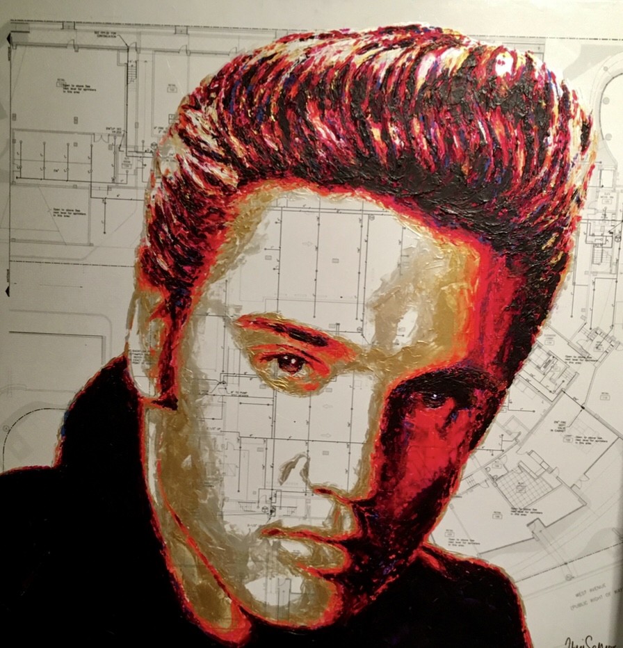 Elvis Blueprint by Havi Schanz  