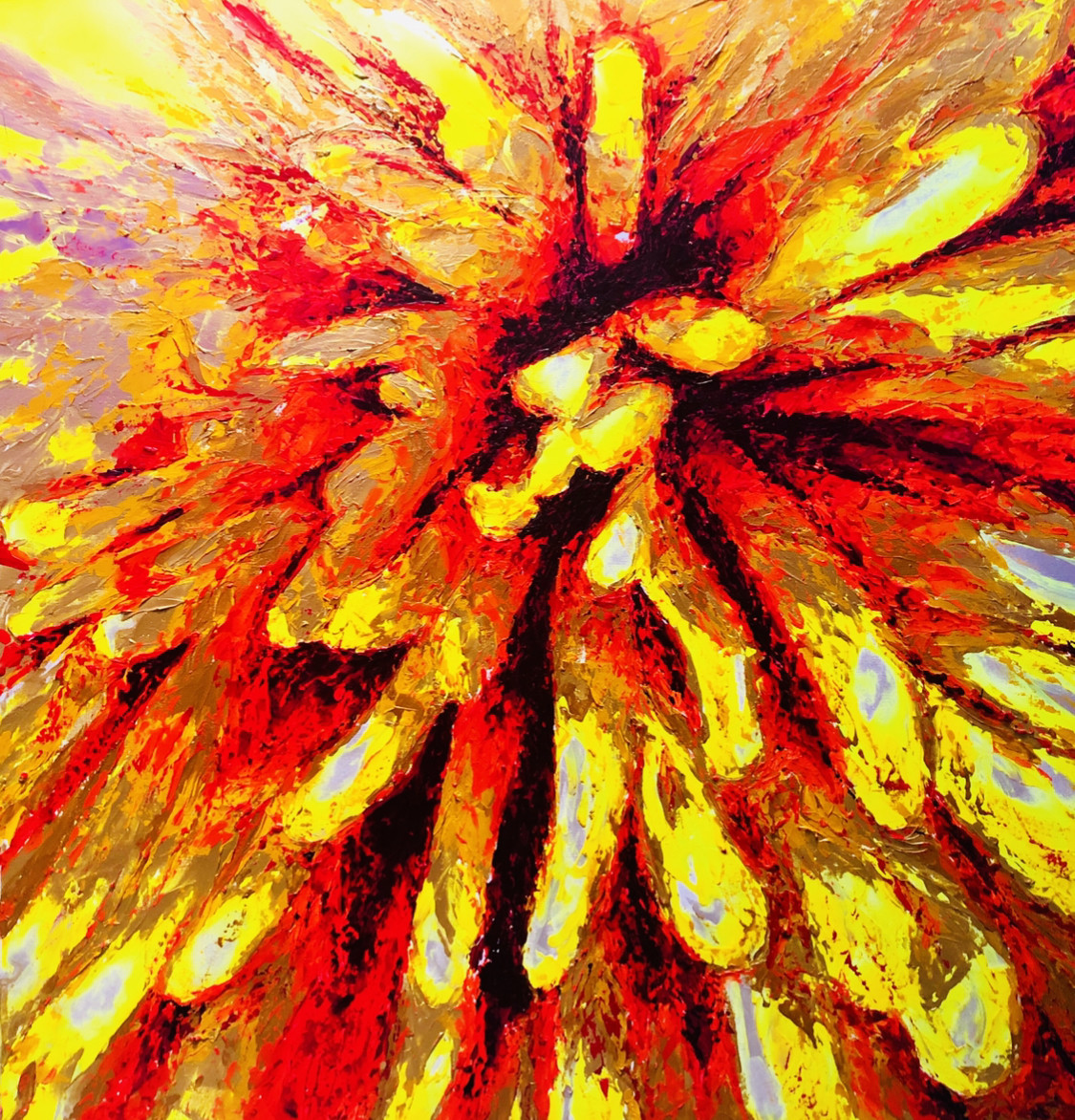 Yellow Flower by Havi Schanz  