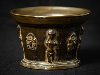 Untitled (Spanish Bronze Apothecary's Mortar) by Artist Unknown 