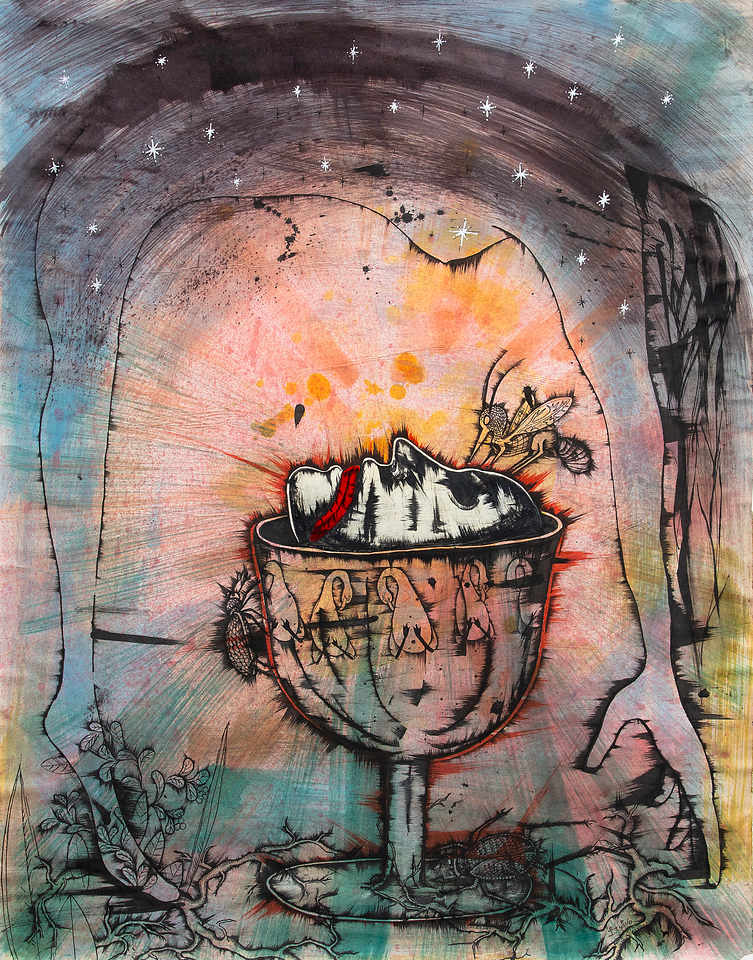 Los Hero's Los Martires, I as Victims by Ivan Arocha 