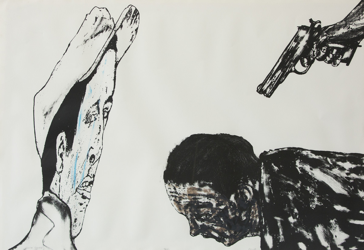 White Squad by Leon Golub 