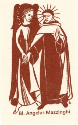 Untitled (Bl. Angelus Mazzinghi) by Constance Mary Rowe also known as Sister Mary of the  Compassion, O.P. 