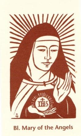 Untitled (BL. Mary of the Angels) by Constance Mary Rowe also known as Sister Mary of the  Compassion, O.P. 