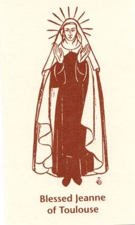 Untitled (Blessed Jeanne of Toulouse) by Constance Mary Rowe also known as Sister Mary of the  Compassion, O.P. 