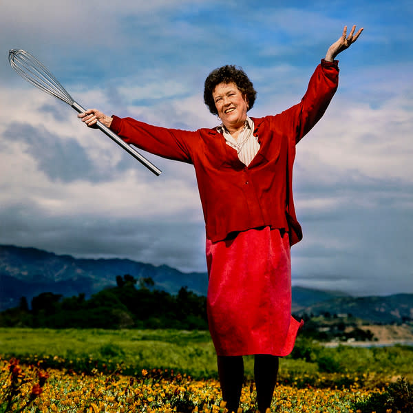 Julia Child by Bonnie Schiffman 