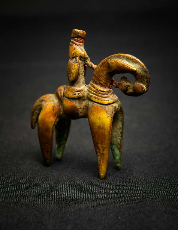 Untitled (Bronze Equestrian Figure of a Horse) by Artist Unknown 