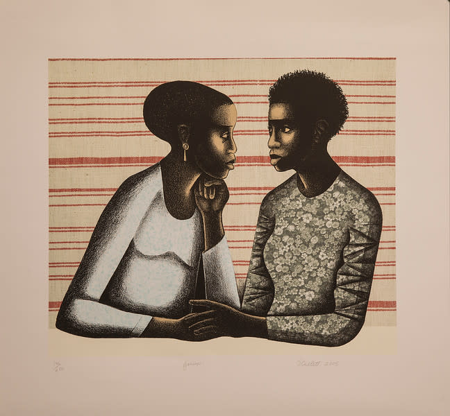 Gossip by E. (Elizabeth) Catlett 