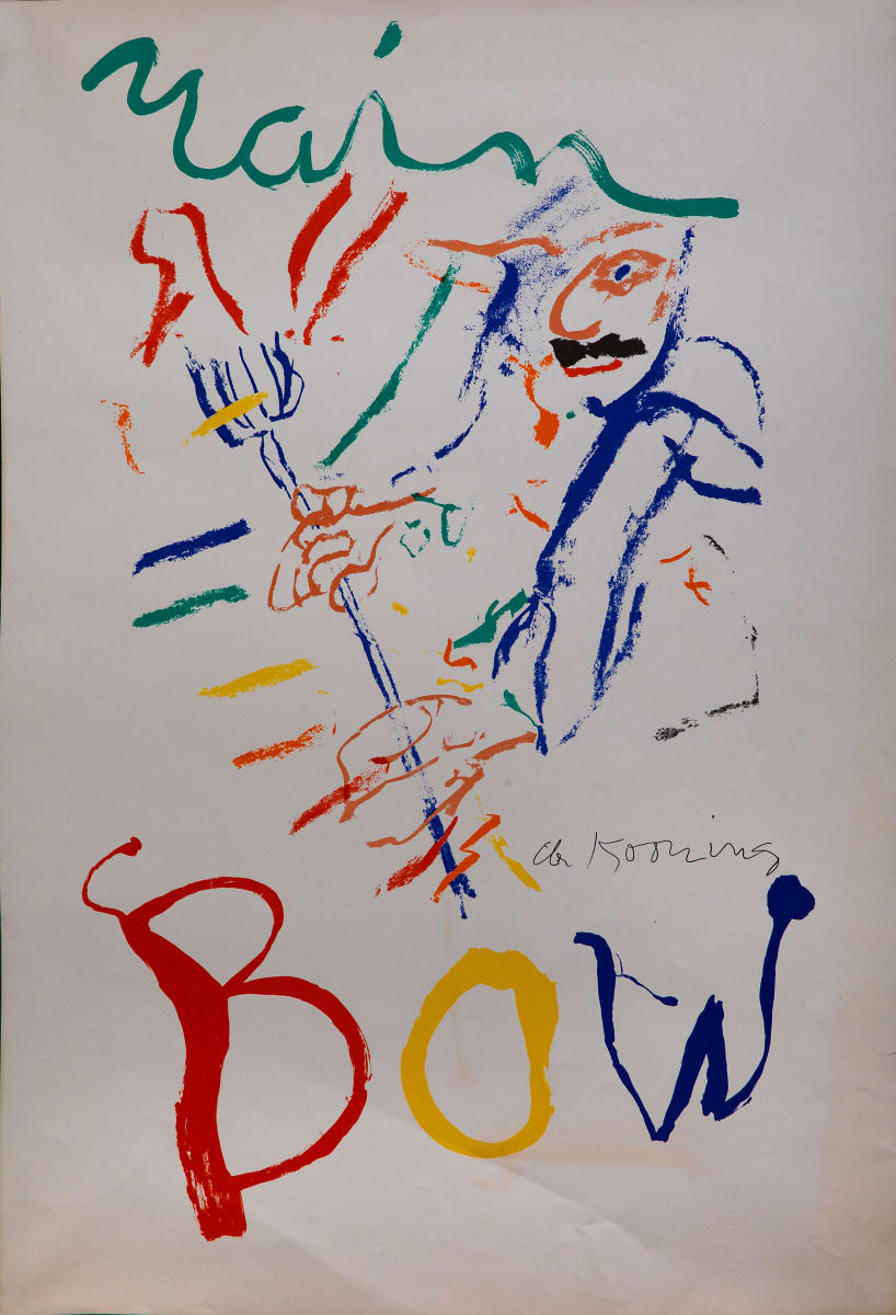 Rainbow: Thelonious Monk, Devil at the Keyboard by Willem de Kooning 