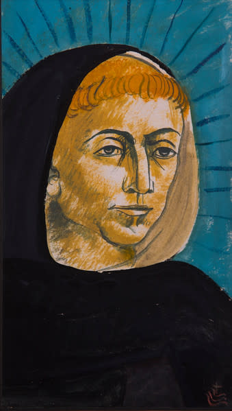 Untitled (Dominican Saint) by Constance Mary Rowe also known as Sister Mary of the  Compassion, O.P. 