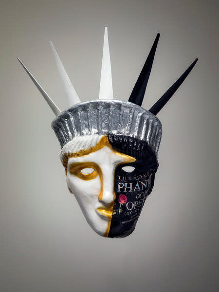 Untitled (Phantom of the Opera mask) by George Dukov 