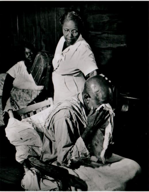 Simple Kindness, Nurse Midwife. 1951 by W. Eugene Smith 