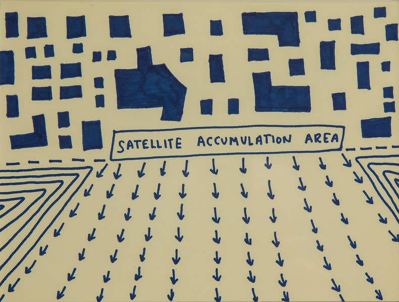 Satellite Accumulation Area by Dahlia Elsayed 