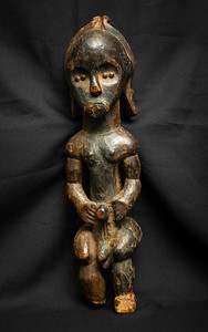 Untitled (Wood Fang-Betsi Statue) by Artist Unknown 
