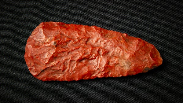 Untitled (Flint Ridge Stone Crafted Blade of the Adena People) by Artist Unknown 