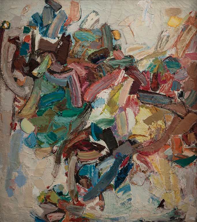 Untitled (Abstract) by Seymour Franks 