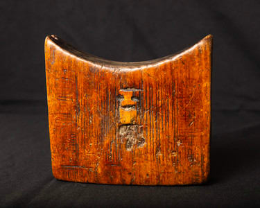 Untitled (Wooden Headrest of the Gurage People) by Artist Unknown 
