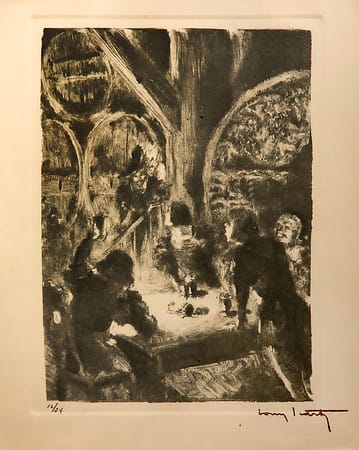 Le Faust de Goethe (Black and White Photogravure) by Louis Icart 