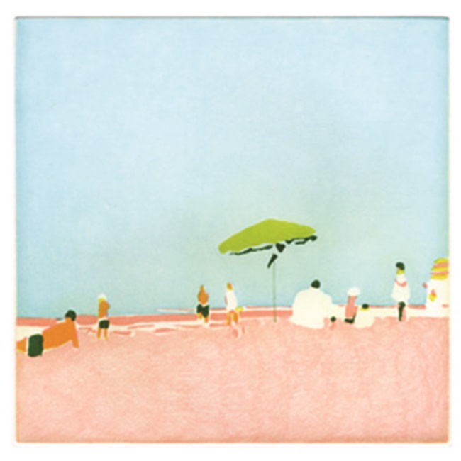 Sky Beach (Blue) by Isca Greenfield-Sanders 