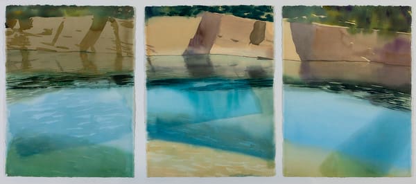 Quarry Triptych by Joel Janowitz 