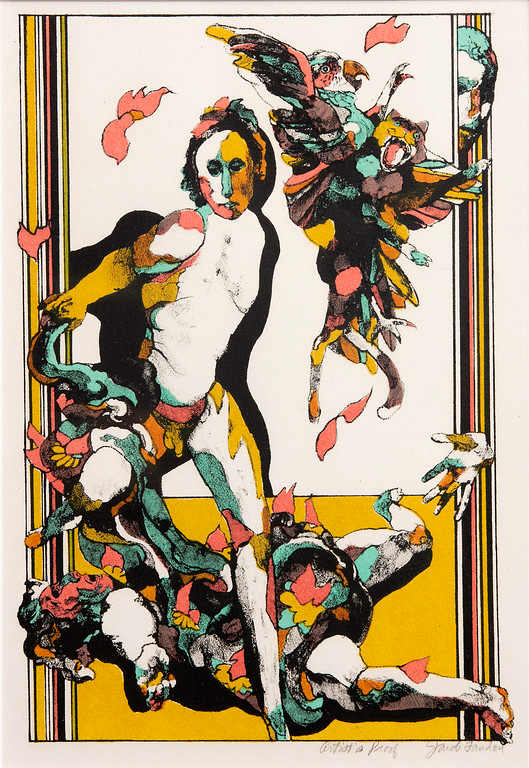 Archrivalries Lindhorst, from Kingdom of Dreams Portfolio (E.T.A. Hoffman) by Jacob Landau 