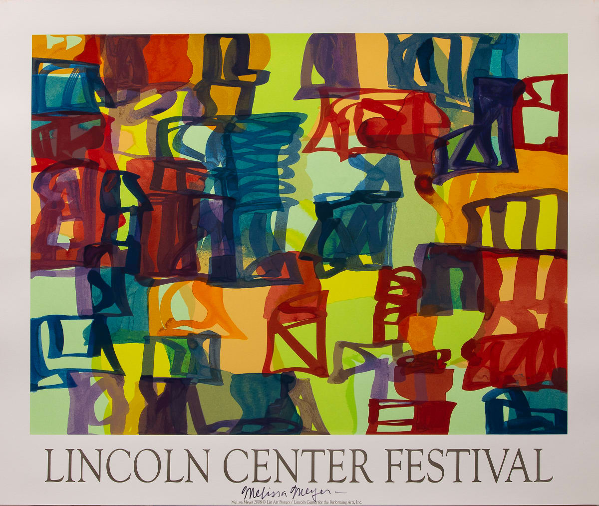 Untitled (Lincoln Center Festival Poster) by Melissa Meyer 