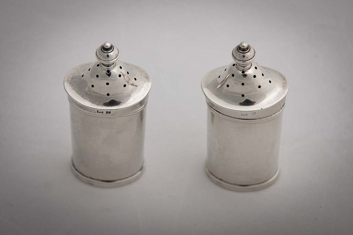 Untitled (Pair of Tiffany & Co. Pepper Shakers) by Artist Unknown 