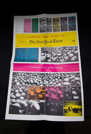 Proposed Comic Section for the New York Times by Bernard Pfreim 