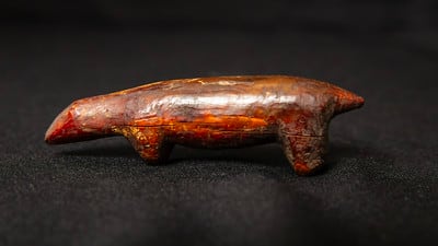 Untitled (Alaskan Eskimo Polar Bear Effigy) by Artist Unknown, Image 1.