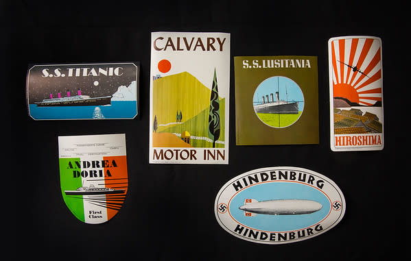 Luggage Labels by Nancy Reitkopf 