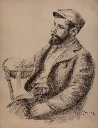 Portrait of Louis Valtat by Pierre-Auguste Renoir 