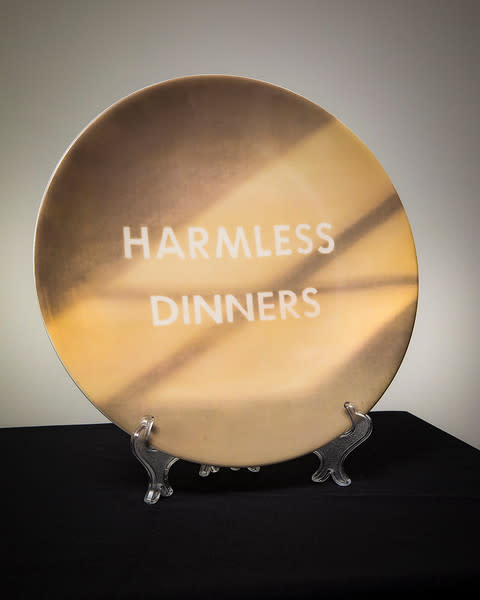 Untitled (Harmless Dinners) by Ed Ruscha 