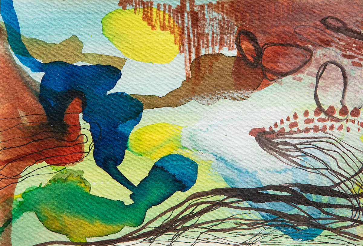 Untitled (Abstract Colors) by Susan Sharp 