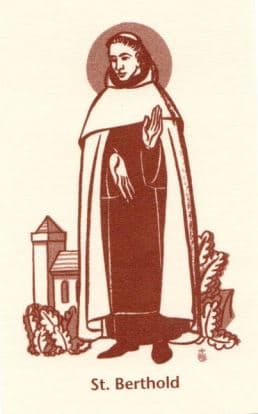 Untitled (St. Berthold) by Constance Mary Rowe also known as Sister Mary of the  Compassion, O.P. 