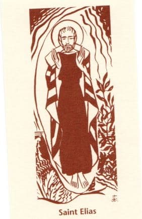 Untitled (St. Elias) by Constance Mary Rowe also known as Sister Mary of the  Compassion, O.P. 