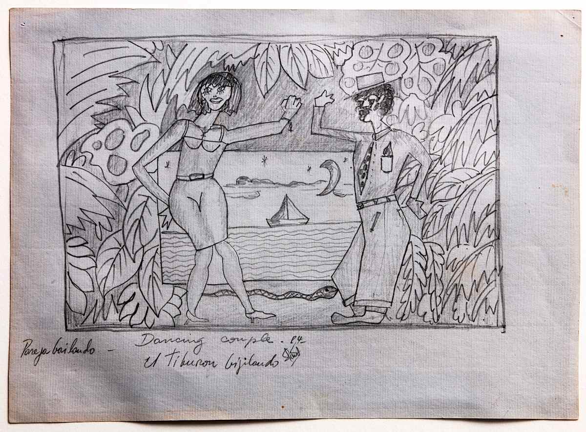 Tu y Yo Bailando El Tiburon Acecando (You and Me Dancing While the Shark Watched) by Luis Stand, Image 1.