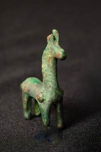 Untitled (Bronze Syrian Miniature Camel Statuette) by Artist Unknown, Image 1.